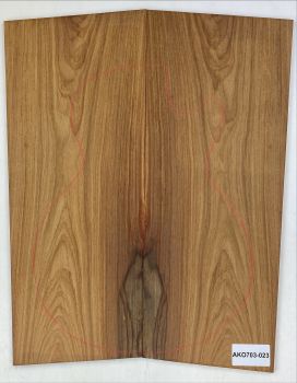 Top African Koa, 8mm, 2-pcs. Unique Piece #023